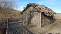 The prehistoric lakeside settlement of Dispilio Royalty Free Stock Photo