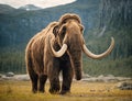 Prehistoric mammoth, an ancient giant of the ice age