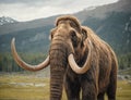 Prehistoric mammoth, an ancient giant of the ice age