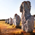 Prehistoric menhirs in French territory