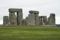 Prehistoric monument Stonehenge in Wiltshire, England Royalty Free Stock Photo