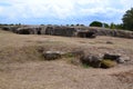 Prehistoric necropolis in Sardinia, Italy Royalty Free Stock Photo