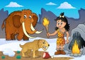 Prehistoric theme image 3 Royalty Free Stock Photo
