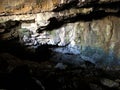 Prehistoric Wildkirchli caves or die WildkirchlihÃÂ¶hle HÃÂ¶hlebÃÂ¤re or Hoehlebaere and Eesidle in the Appenzellerland region