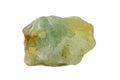 Prehnite mineral for accessories industrial Royalty Free Stock Photo