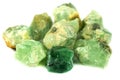 Prehnite mineral for accessories industrial Royalty Free Stock Photo