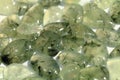 Prehnite mineral collection Royalty Free Stock Photo