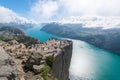 Preikestolen, Norway Royalty Free Stock Photo