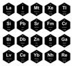 20 Preiodic table of the elements Icon Pack Design