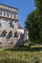 Prejmer Fortified Church Biserica fortificata itself was never fortified. Brasov, Romania vertical shot