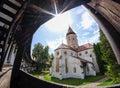 Prejmer fortified Saxon Church, Transylvania, Romania Royalty Free Stock Photo
