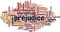 Prejudice word cloud