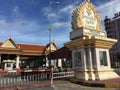 Prek Chak International Border Check Point, Cambodia Royalty Free Stock Photo