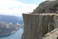 Prekestolen Norway Royalty Free Stock Photo