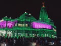 This is prem mandir mathura. Royalty Free Stock Photo