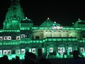 Prem Mandir & x28;lord Krishna temple& x29; Vrindavan ,India Royalty Free Stock Photo