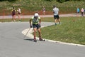 Premanon Stade Des Tuffes - Bourgogne Franche ComtÃÂ© France - September 2019 - Martin Fourcade Skate Towards The First Standing