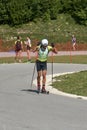 Premanon Stade Des Tuffes - Bourgogne Franche ComtÃÂ© France - September 2019 - Martin Fourcade Skate Towards The First Standing