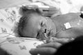 Premature Baby Royalty Free Stock Photo