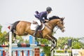 Premier Cup Equestrian Show Jumping Royalty Free Stock Photo