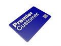 Premier customer card