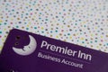 Premier Inn Business account card.