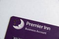 Premier Inn Business account card.