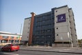 The Premier Inn Hotel in Nottingham in the UK Royalty Free Stock Photo