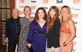 Producers David Yarnell, Anne Carey, actress Melissa McCarthy, Director Marielle Heller and producer Amy Nauiokas TIFF2018 Royalty Free Stock Photo