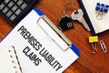 Premises Liability Claims are shown using the text Royalty Free Stock Photo