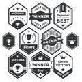 Premium Badge and Modern Label Collection