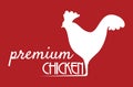 Premium chicken sign