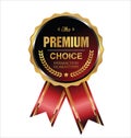 Premium choice label