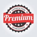 Premium Commerce Label Badge with stars Premium product