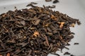 Premium dried tea leaves