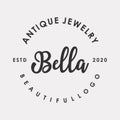 Premium Feminine logo with premium style Royalty Free Stock Photo