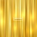 Premium golden background with vertikal lines design Royalty Free Stock Photo