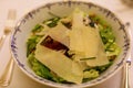 Premium gourmet caesar salad luxury french cuisine in Europe