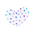 Premium Heart icon template illustration for Medicine, Science, Technology, Chemistry.
