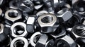 Premium Hex Rivet Nuts: Industrial Fasteners for Precision Assembly and Structural Strength. Royalty Free Stock Photo