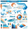 Premium infographics master collection