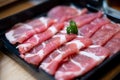 Premium Japanese raw beef meat set