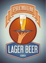 Premium lager beer