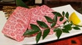 Premium legendary top grade Kobe matsusaka Japanese beef