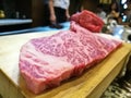 Premium legendary top grade Kobe matsusaka Japanese beef Royalty Free Stock Photo