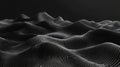 A premium light background featuring soft undulating waves on a black backdrop is designed for use on wallpapers Royalty Free Stock Photo