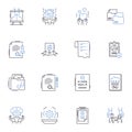 Premium line icons collection. Exclusive, Superior, High-end, Elite, Luxury, First-class, Top-notch vector and linear