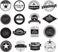 Premium logo set in retro vintage style