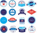 Premium logo set in retro vintage style