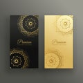 Premium mandala style business card design